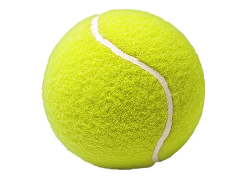 tennis ball without shadow - Powered by Adobe