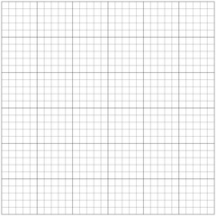 Squared grid paper. Notebook sheet blank. Mathematics pattern. Black mesh graph texture on white background. Typography printable template for making production for school. Education square backdrop.