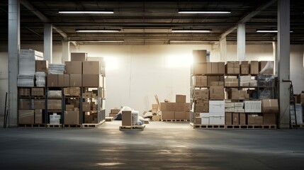 industrial white square box