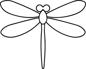 dragonfly vector illustration