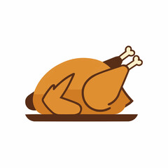 Roasted Chicken Illustration (1)