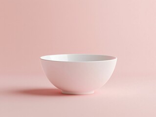Pink Bowl Minimalist