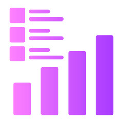 evaluation gradient icon