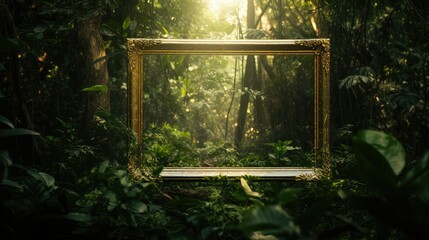 embrace gold frame transparent