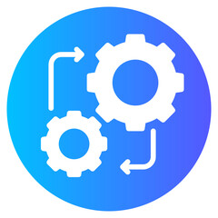 system gradient icon