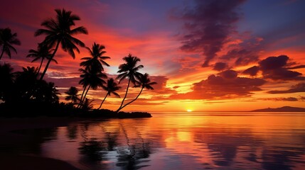 photograph tropical island background