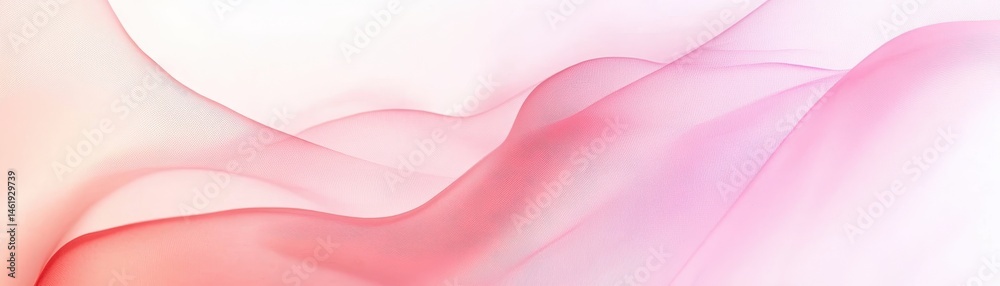 Fototapete Abstract Pink Wave Pattern Background with Smooth Gradient and Pixelated Texture Creates a Delicate and Elegant Backdrop for Modern Designs and Artistic Presentations