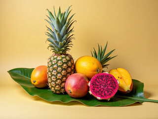 still life with fruits