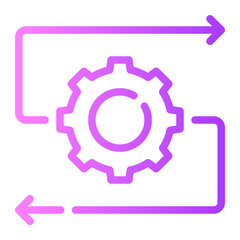 repeat gradient icon