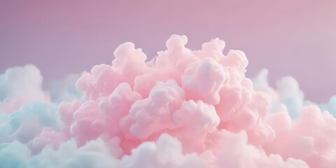 Dreamy pastel cotton candy gradient  Abstract, soft, fluffy, hazy , texture, retro