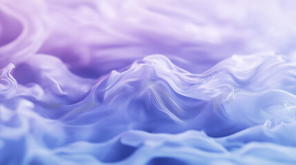 Obraz premium A creative asset designed around vivid abstract swirls of blue-purple hues: stunning macro photograph in expressive artistry.