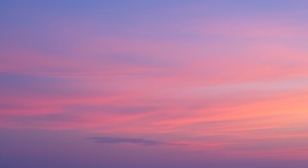 Obraz premium Vibrant Gradient Sky at Sunset or Sunrise – Pink, Orange, Purple, and Blue Tones