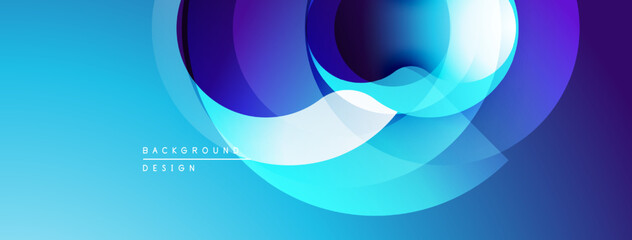 Abstract fluid shapes, vibrant blue purple gradients. Modern design element, dynamic composition, smooth transitions. Background texture suggests movement.