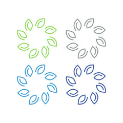 Organic Natural Product Sign Symbol Logo Vector