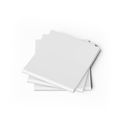 Newspaper Stand on white background