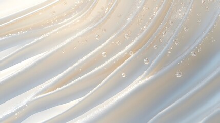 Obraz premium Elegant Draped Fabric with Sparkling Diamonds and Glitter