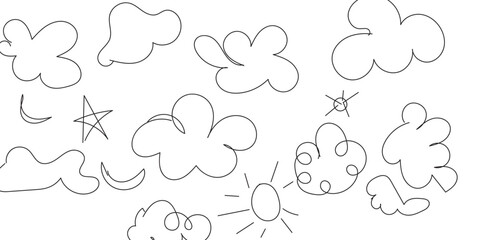 Fototapeta premium Hand drawn doodle sketch