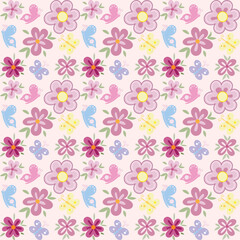 Mother's Day greeting card floral decoration with beautiful flowers and butterfly pattern design pink and yellow color Holiday, Birthday, Anniversary, invitation gifts for mom cozy elements frame art