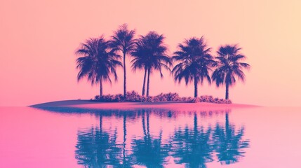 Fototapeta premium Tropical island paradise