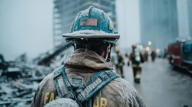 Firefighter disaster response