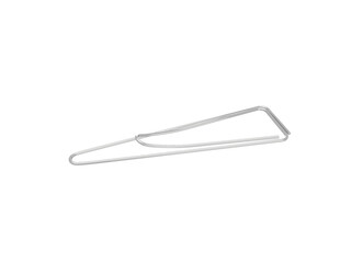 paper clip isolated on white