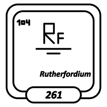 Rutherfordium Icon