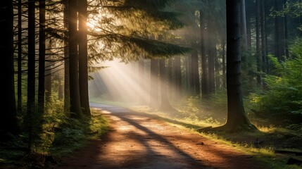 Naklejka premium serene light overlay