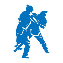 Judo sport icon