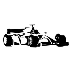 car racing sport icon