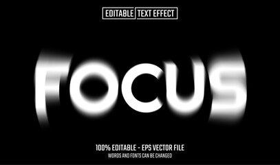 focus editable text effect