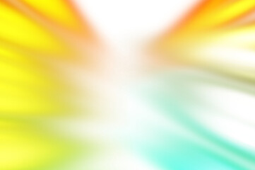 Obraz premium Transparent neon glowing light leaks photo overlay effect. Special lens flare effect, glow effect