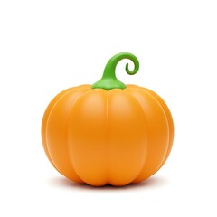 Obraz premium Smooth cartoon harvest pumpkin