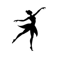dancer vector silhouette