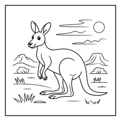 Animal Coloring Sheet for Kids – Easy and Engaging Printable
