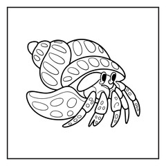Fish Coloring Page – Easy Sea Life Drawing for Coloring Fun

