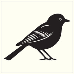 Obraz premium Bird Silhouette, Flying Creature