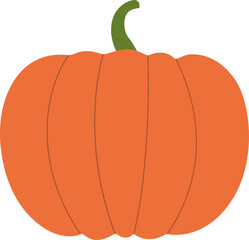 Pumpkin Halloween Illustration