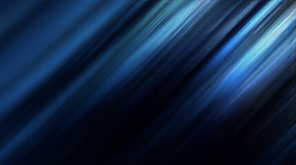 Fototapeta premium Abstract background of dark blue and black gradient with subtle texture and light streaks