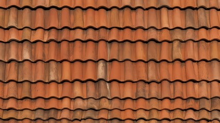 Fototapeta premium overlapping roof texture seamless