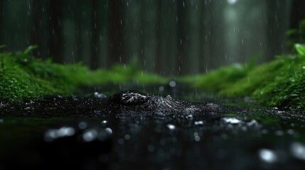 Fototapeta premium Rain Forest Creek