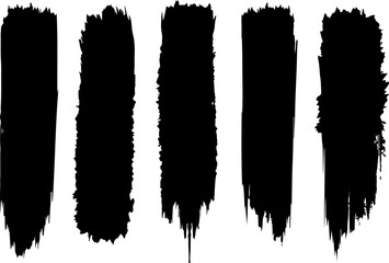 Grunge Brush Stroke Vector Collection