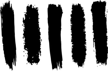 Grunge Brush Stroke Vector Collection