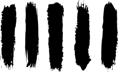 Grunge Brush Stroke Vector Collection
