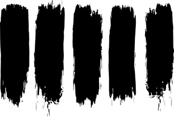 Grunge Brush Stroke Vector Collection