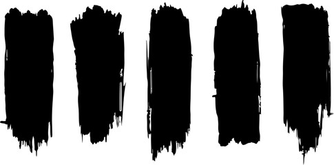 Grunge Brush Stroke Vector Collection