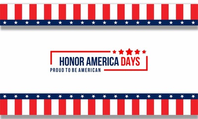 honor america day design concept , vektor ilustration