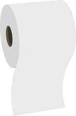 A simple yet impactful image of a roll of white paper, subtly suggesting concepts of cleanliness, freshness, or new beginnings.