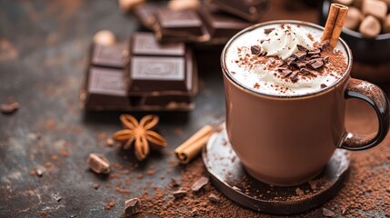 Classic chocolate cafe with rich drinks and a relaxing atmosphere..