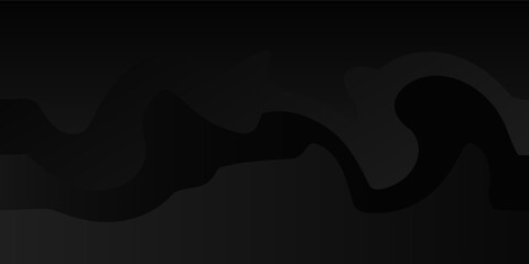 Abstract black and gray gradient colors with modern geometric background for graphic design element. vector