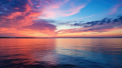 Obraz premium purple blue clouds